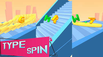 Type Spin By KAYAC Inc. Spin the alphabet! HD Gameplay Review By #TMGV