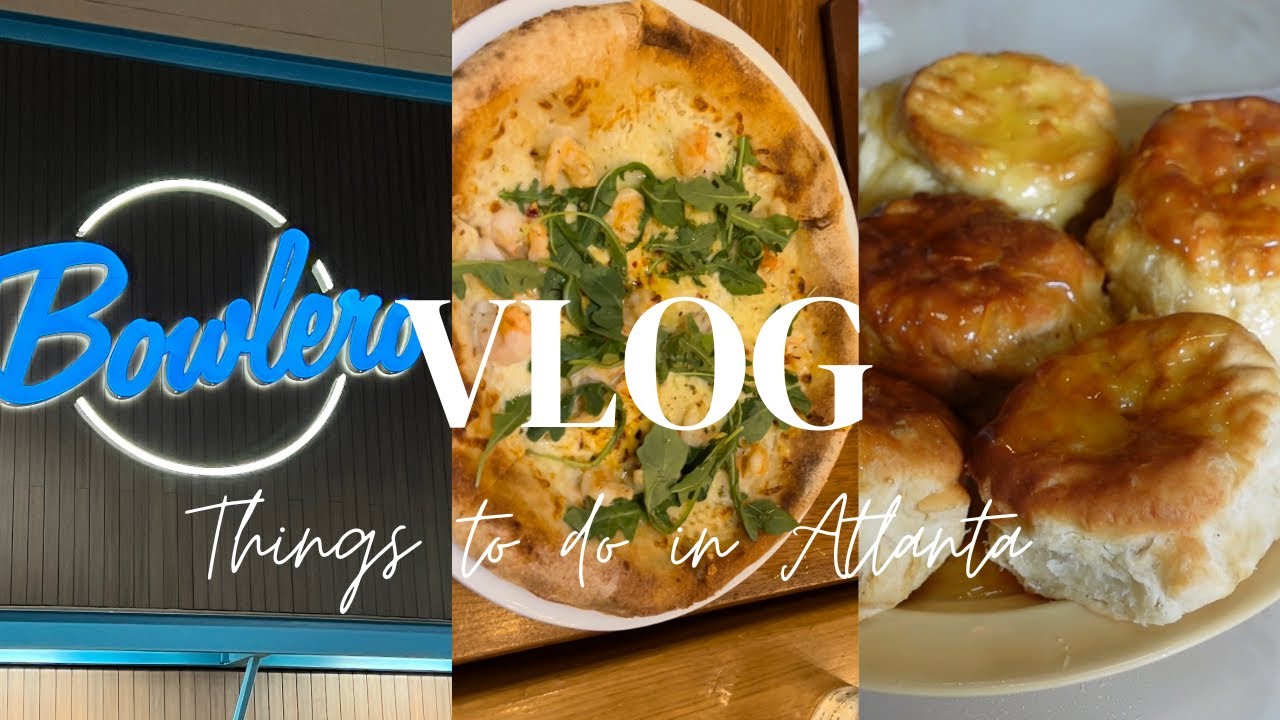 WEEKLY VLOG ATLANTA BOWLING + BRUNCH + BEAUTY STORE RUN CANDACE