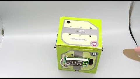 People Counter - DIY Box Sample with 2 Obstacle Sensors + 7 Segment and ObjectBlocks / Arduino