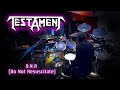 272 Testament - D.N.R (Do Not Resuscitate) - Drum Cover