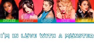 Fifth Harmony - I'm In Love With A Monster (Color Coded Lyrics) | Harmonizzer Lyrics 