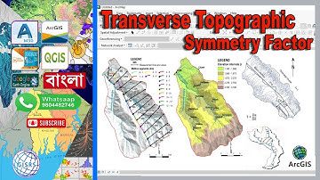 Transverse Topographic Symmetry Factor in ArcGIS || TTSF Geomorphic Indices || TTSF