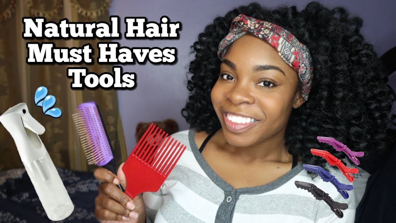 8 Essential Tools You Need For Natural Hair Youtube