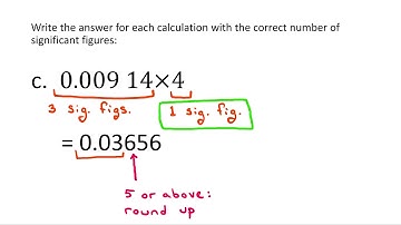 Multiplying and Dividing with Significant Figures