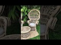 Natural Peacock Chairs - The Wedding & Event Creators