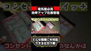 【職人の在庫管理術】どんな現場にも対応できるように職人はこうやって在庫を管理してます!-腹筋電設-西尾秀幸