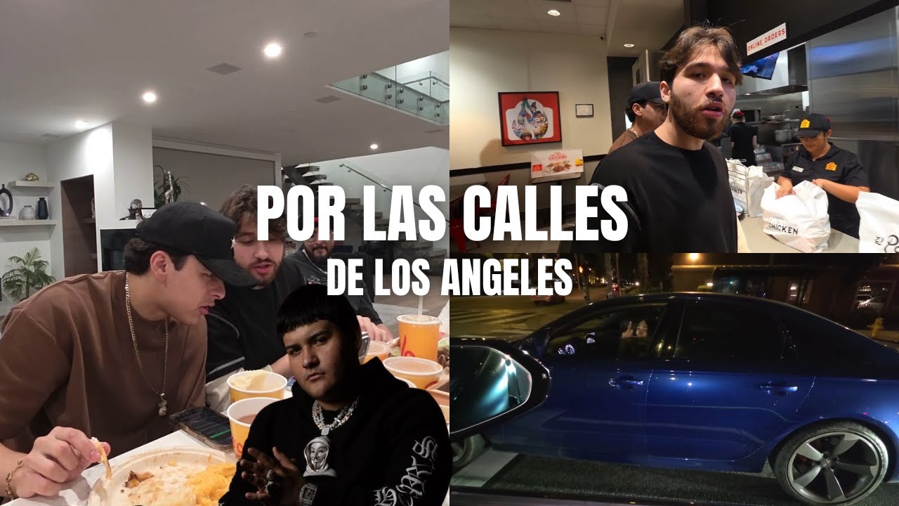 LONCHE Y WILITO DE COMPRAS EN LA URUS POR LAS CALLES NOCTURNAS DE LOS ANGELES🔥(LES JUEGAN CARRERAS🏁)