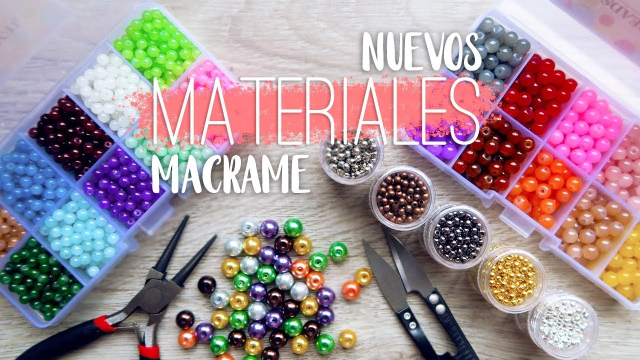 Mira mis nuevos materiales »  📦 Unboxing Macrame