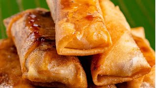 Turon #turon #banana #pisang #pisanggoreng #snacks #meryendangpinoy #turonmeryenda #foodie #food