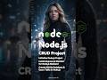Node.js | CRUD Project #cybersecurity #dailycyber #nodejs #nodejsbasics #nodejstutorial #tutorial