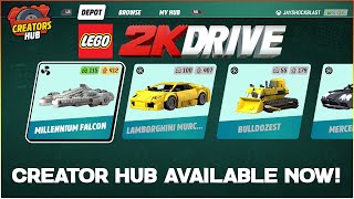 LEGO 2K Drive Creator Hub Available Now!