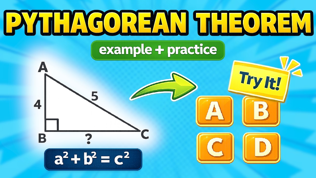 Pythagorean Theorem Made Easy (GED Math Practice + Example Problems ...