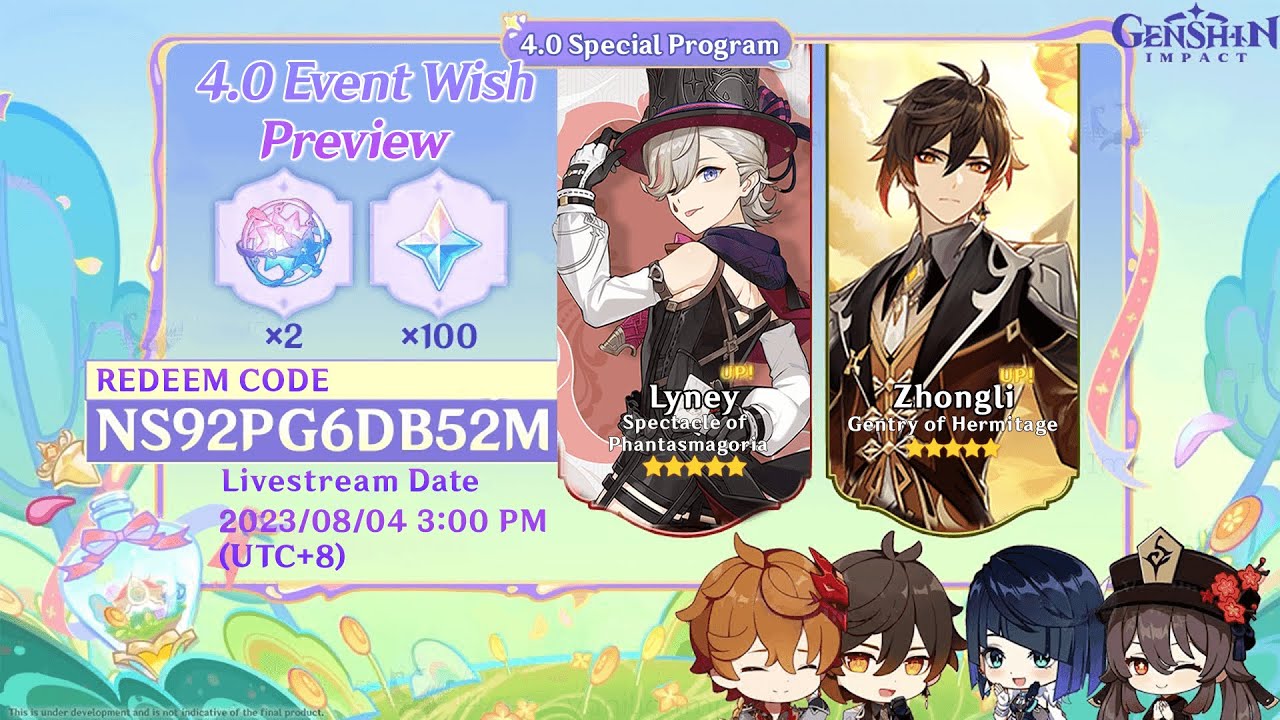 OFFICIAL!! 4.0 Livestream Date, Banners, And 300 PRIMOS CODE Revealed