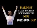 What will happen to the current hardest floor routines in the new 2022-2024 Code Of Points (CoP) ?