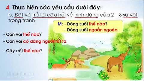 CHUYỆN BỐN MÙA Tiết 4   Tuần 21   Luyện Từ và Câu   Tiếng Việt Lớp 2 Chân Trời Sáng Tạo