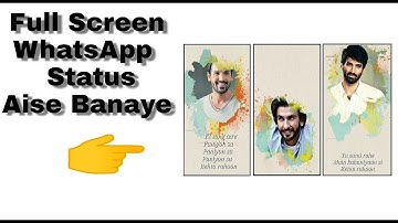 How to make full screen WhatsApp status in kinemaster using green screen| by Technical mi Talks