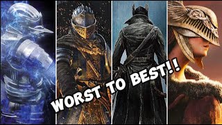 RANKING EVERY SOULSBOURNE GAME FROM WORST TO BEST