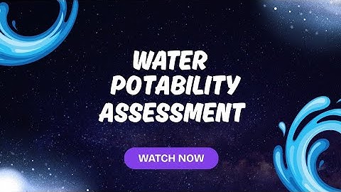 Water Potability Prediction | Machine Learning Project (Pregrad Assessment)