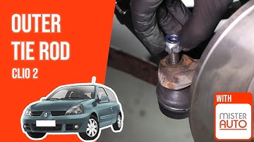 How to replace the outer tie rod Clio mk2 🚗