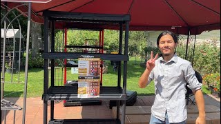 How To Assemble Yukon 5-Tier Rugged Heavy Duty Rugged Polypropylene Storage Rack Shelves In Minutes