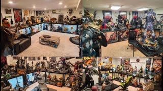 Ultimate Mancave Statue Collector Room Tour 2023