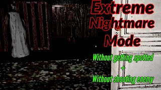 Granny Chapter Two Extreme Nightmare Mode Without being spotted + No shooting enemy (Boat Escape)