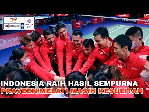 Sudirman Cup 2021, Indonesia Raih Hasil Sempurna, Praveen Melati Belum Maksimal Di Hari Pertama!