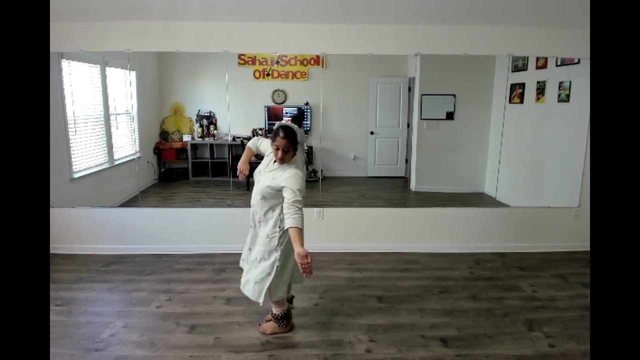 Kathak Dance Lessons | Beginner Level| Hastaks to 11 in slow speed of 60 BPM | Sahaj School Of Dance