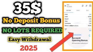 Get $35 Free Forex No Deposit Bonus | Withdraw Profits 2025