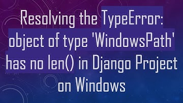 Resolving the TypeError: object of type 