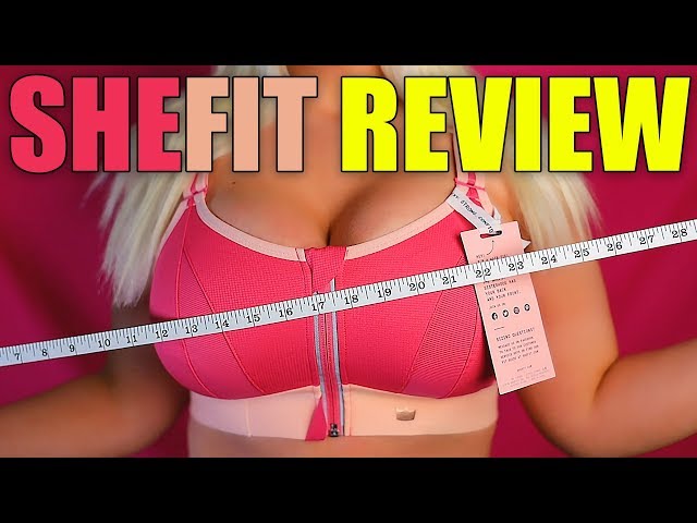 TAKING MY MEASUREMENTS! - Honest SHEFIT Sports Bra Review and Try