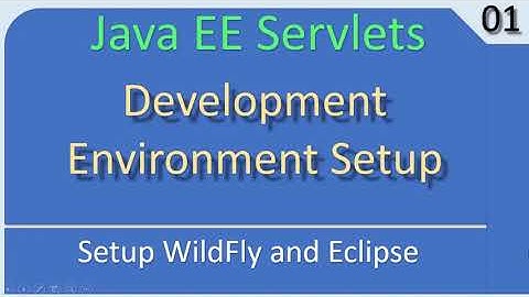 Prepare Dev. Environment WildFly and Eclipse | JavaEE Servlet Tutorial #01