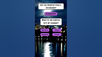 Are you smarter than a 5th grader? #areyousmarterthana5th grader #generalknowledgequiz #quiz