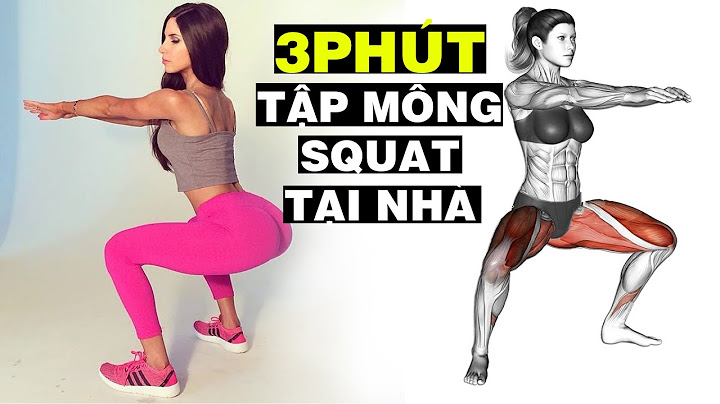 Hướng dẫn tập squat cho nữ