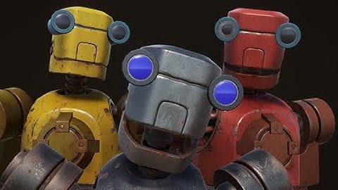 Iron Robot C   Unity Third Person