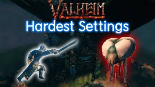 Playing Valheim On It's Most Difficult Settings - This Game Hates Me