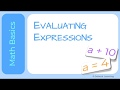 Evaluating Expressions Quiz