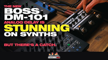 Boss DM-101 Analog Delay: Synth & Groovebox Test Drive!