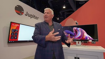 Jupiter demonstrates Pana 34 desktop solution at InfoComm 22