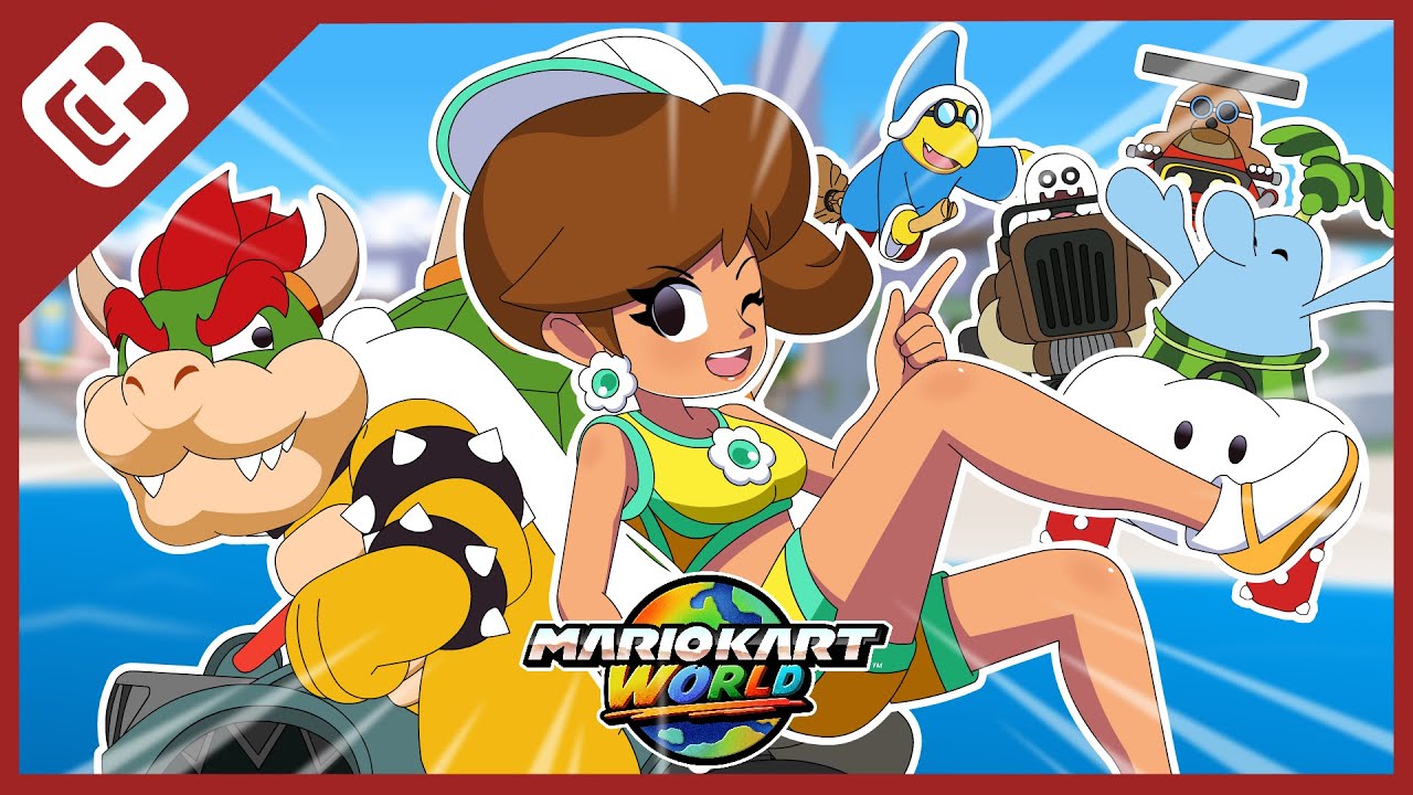 Unlocking Characters SUCK | Mario Kart World Animation