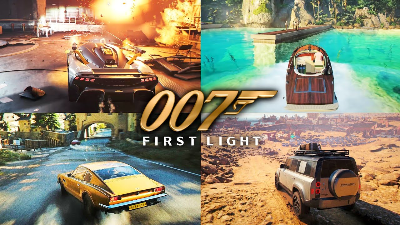 007: FIRST LIGHT All Driving Missions & Epic Sequences [4K60FPS] - YouTube