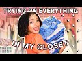 I TRIED ON EVERYTHING IN MY CLOSET *summer edition*