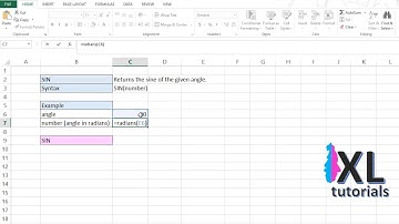 Excel Sin In Degrees