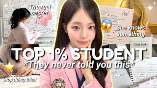 How to Become THE TOP 1% STUDENT 😱🔥 (Nobody Tells You This) 🎯