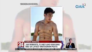 Jak Roberto, Flinex Ang Kanyang Abs Sa Latest Instagram Posts 24 Oras Weekend