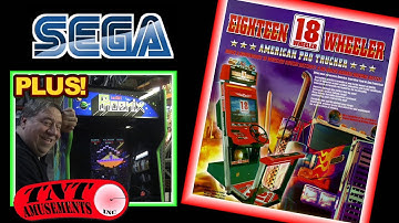 #1279 Sega 18 WHEELER Driver-Centuri PHOENIX-Atari ASTEROIDS Arcade Video GameTNT Amusements