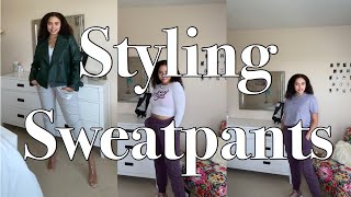 HOW TO STYLE: SWEATPANTS || SPRING LOOKBOOK 2020
