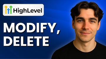 How to Modify or Delete Opportunities in GoHighLevel (Tutorial 2025)
