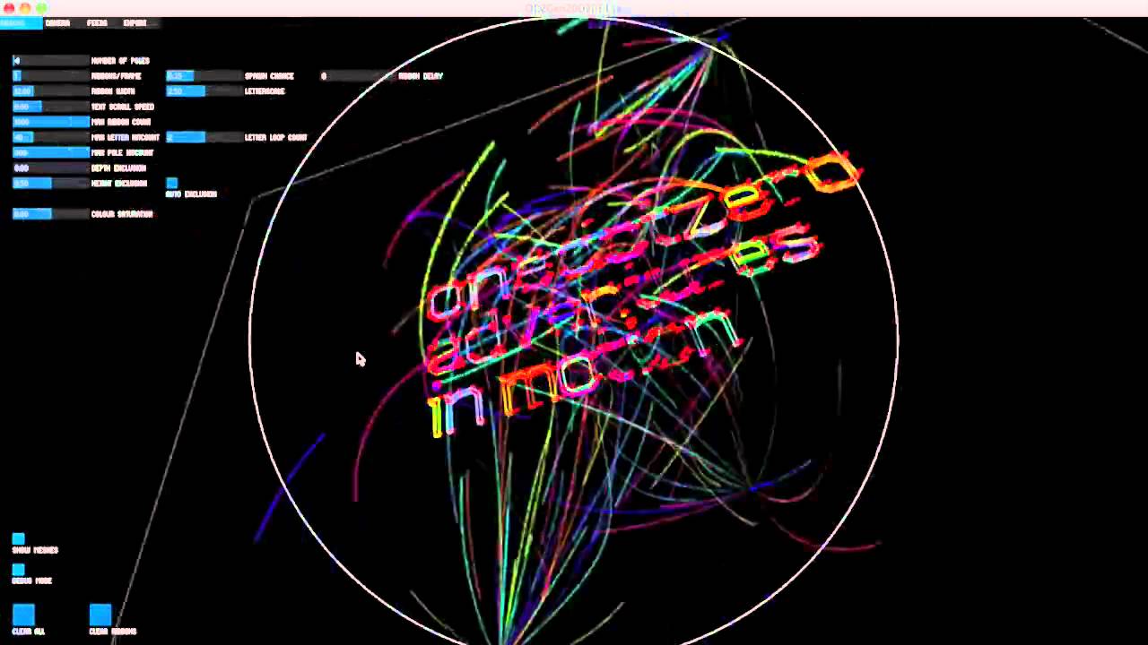 onedotzero - identity application teaser