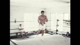 Muhammad Ali Footwork Slowmotion